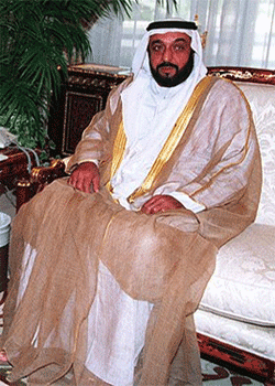 Президент ОАЭ - шейх Халифа бен Заид аль-Нахайян